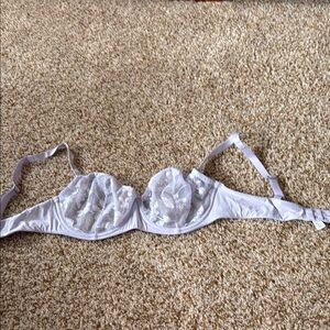 Felina White Lace Underwire Bra Intimates